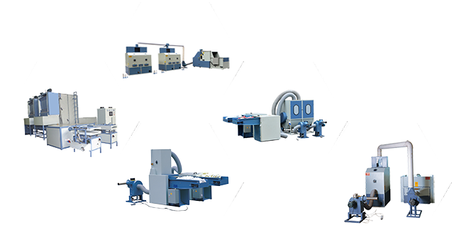 Pillow and Cushion Filling Line