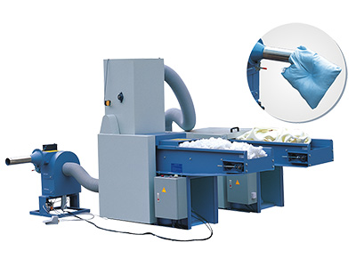SZ150 Pillow and Cushion Filling System